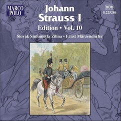 Johann Strauss I Edition Vol.10 - Märzendorfer,Ernst/Ss Zilina