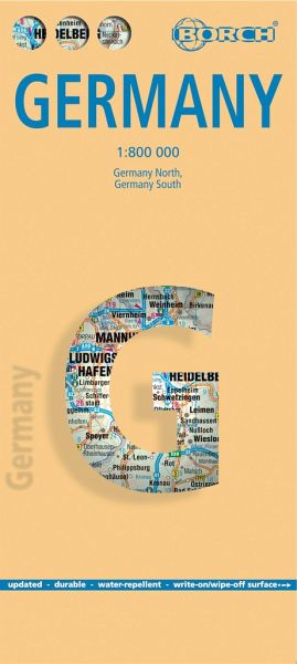 Borch Map Deutschland / Germany Borch Map Deutschland / Germany