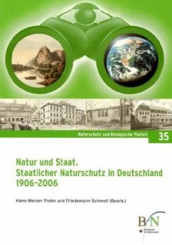 Cover Natur und Staat. Staatlicher Naturschutz in Deutschland 1906-2006