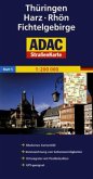 ADAC Karte Thüringen, Harz, Rhön, Fichtelgebirge