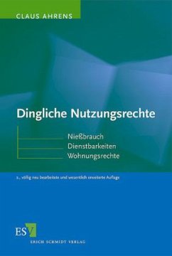 Cover Dingliche Nutzungsrechte