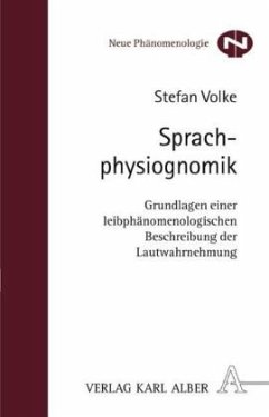 Sprachphysiognomik - Volke, Stefan