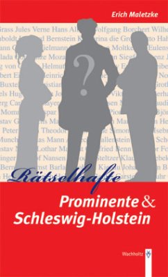 Cover Rätselhafte Prominente & Schleswig-Holstein