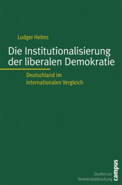 Die Institutionalisierung der liberalen Demokratie - Helms, Ludger