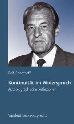 Kontinuität im Widerspruch - Rendtorff, Rolf