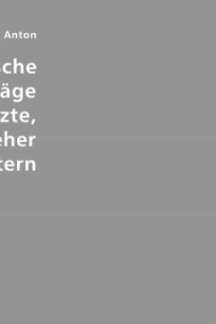 Psychiatrische Vorträge für Ärzte, Erzieher und Eltern - Anton, Gabriel