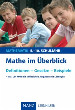 Mathe im Überblick 5.-10. Schuljahr, m. CD-ROM - Borucki, Hans