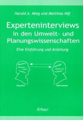 Experteninterview in den Umwelt- und Planungswissenschaften