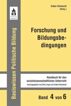 Forschung und Bildungsbedingungen - Reinhardt, Volker (Hrsg.)