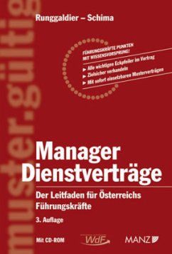 Cover Manager Dienstverträge, m. CD-ROM (f. Österreich)