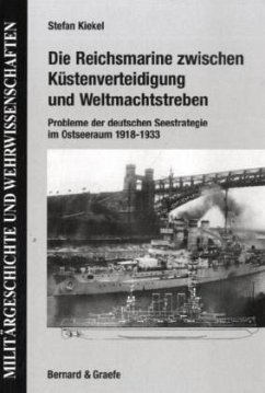 Cover Die Reichsmarine zwischen Küstenverteidigung und Weltmachtstreben