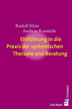Einführung in die Praxis der systemischen Therapie und Beratung - Klein, Rudolf;Kannicht, Andreas