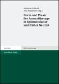 Norm und Praxis der Armenfürsorge in Spätmittelalter und früher Neuzeit