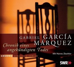 Chronik eines angekündigten Todes, 3 Audio-CDs - García Márquez, Gabriel