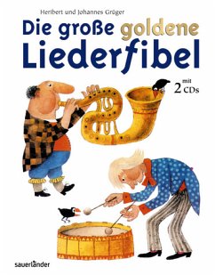Cover Die große goldene Liederfibel - Buch und Doppel-CD