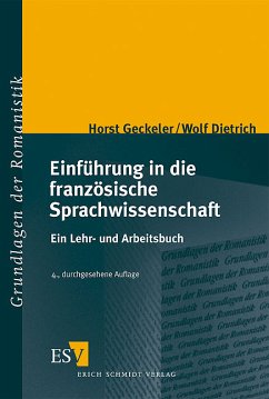 Einführung in die französische Sprachwissenschaft - Geckeler, Horst - Dietrich, Wolf