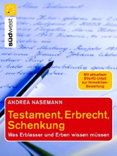 Testament, Erbrecht, Schenkung - Nasemann, Andrea