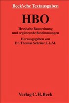 Hessische Bauordnung: HBO - Schröer, Thomas (Hrsg.)