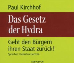 Das Gesetz der Hydra, 4 Audio-CDs - Kirchhof, Paul