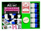 All in! Pokern für Einsteiger, m. Poker-Karten u. Chips