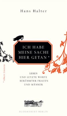 Ich habe meine Sache hier getan - Hans Halter