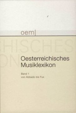 Cover Oesterreichisches Musiklexikon (oem), 5 Bde.