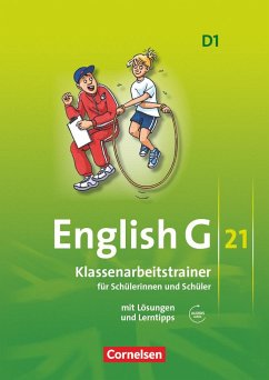 English G 21. Ausgabe D 1. Klassenarbeitstrainer mit Lösungen und Audios online - Mulla, Ursula;Mulla, Nogi