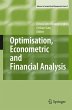 Optimisation, Econometric and Financial... - Bild 1