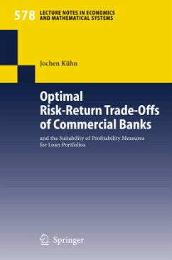 Optimal Risk-Return Trade-Offs of Commercial Banks - Kühn, Jochen