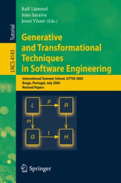 Generative and Transformational Techniques in Software Engineering - Lämmel, Ralf / Saraiva, João / Visser, Joost (eds.)