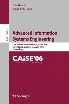 Advanced Information Systems Engineering - Dubois, Eric / Pohl, Klaus (eds.)