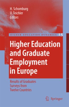 Higher Education and Graduate Employment in Europe - Schomburg, Harald;Teichler, Ulrich