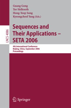 Sequences and Their Applications ¿ SETA 2006 - Gong, Guang / Helleseth, Tor / Song, Hong-Yeop / Yang, Kyeongcheol (eds.)