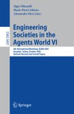 Engineering Societies in the Agents World VI