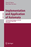 Implementation and Application of Automata Implementation and Application of Automata