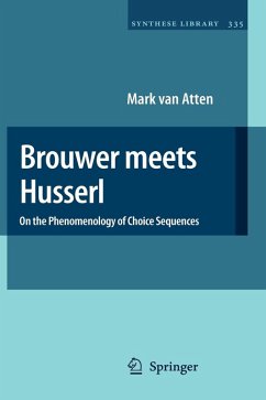 Brouwer Meets Husserl - van Atten, Mark
