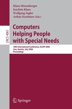 Computers Helping People with Special Needs - Miesenberger, Klaus / Klaus, Joachim / Zagler, Wolfgang / Karshmer, Arthur