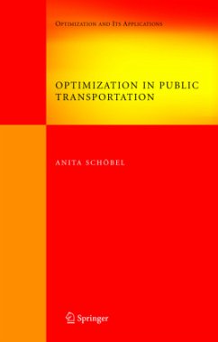 Optimization in Public Transportation - Schöbel, Anita