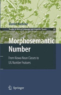 Morphosemantic Number: - Harbour, Daniel