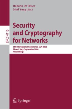 Security and Cryptography for Networks - De Prisco, Roberto / Yung, Moti (eds.)