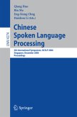 Chinese Spoken Language Processing