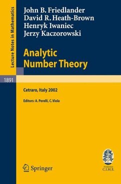 Analytic Number Theory - Friedlander, J. B.;Heath-Brown, D. R.;Iwaniec, H.