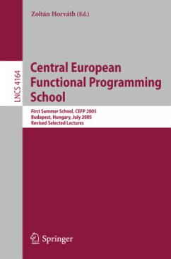 Central European Functional Programming School - Horváth, Zoltán