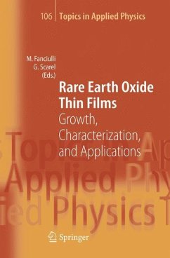 Rare Earth Oxide Thin Films - Fanciulli, Marco / Scarel, Giovanna (eds.)