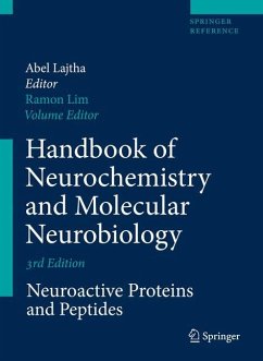 Handbook of Neurochemistry and Molecular Neurobiology - Lajtha, Abel (Ed.-in-chief)