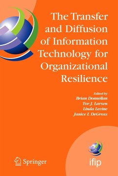 The Transfer and Diffusion of Information Technology for Organizational Resilience - Donnellan