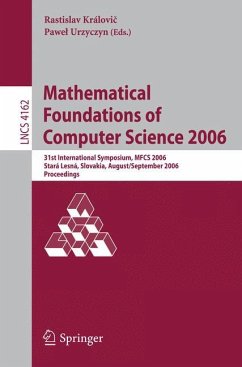 Mathematical Foundations of Computer Science 2006 - Královic, Rastislav / Urzyczyn, Pawel (eds.)