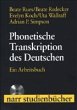 Phonetische Transkription des Deutschen - Bild 1