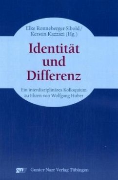 Identität und Differenz - Ronneberger-Sibold, Elke / Kazzazi, Kerstin (Hgg.)