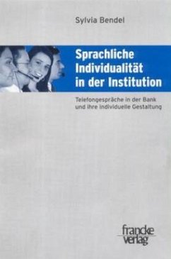 Cover Sprachliche Individualität in der Institution